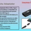 2 Adpatador USB-C Macho a MICRO-USB Hembra | Rosario