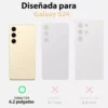 Funda Ringke Fusion X para Samsung Galaxy S24 | Rosario