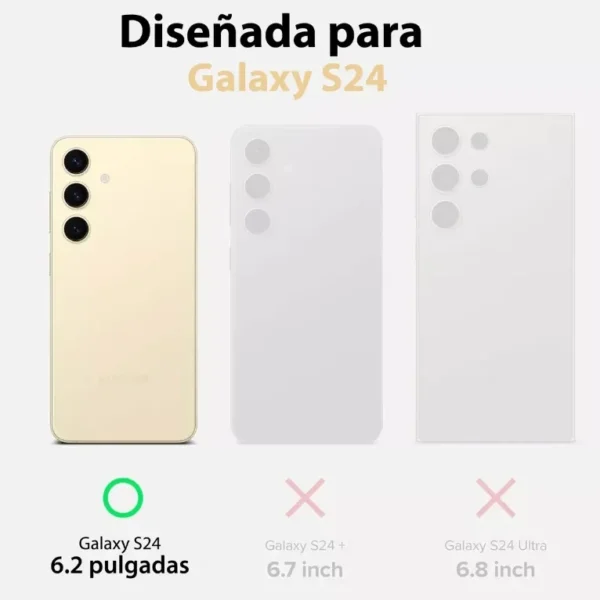 Funda Ringke Fusion X para Samsung Galaxy S24 | Rosario