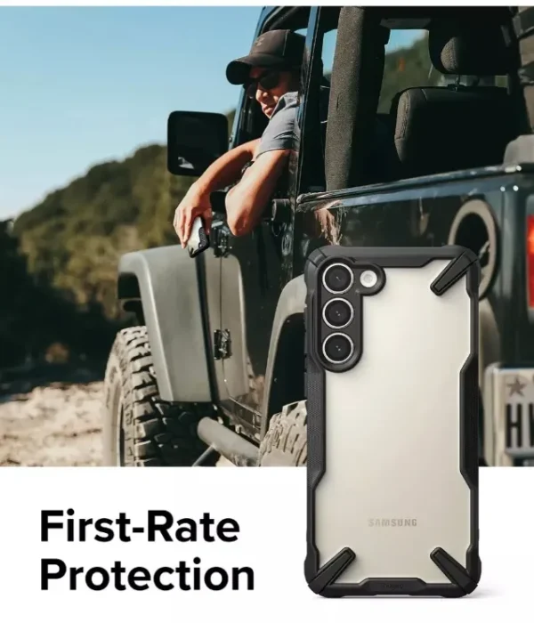 Funda Ringke Fusion X para Samsung Galaxy S23 | Rosario