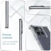 Funda Transparente con Cubre Cámaras para Motorola G15 + Vidrio Templado 9H | Rosario