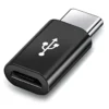 PORTADA Adpatador USB-C Macho a MICRO-USB Hembra | Rosario