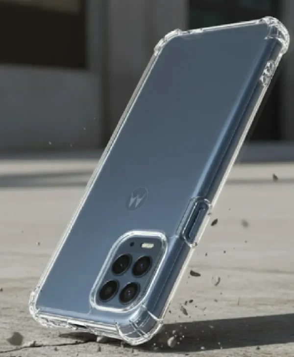 1 Funda Transparente Reforzada para Motorola G100 / Edge S | Rosario