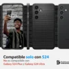 Funda Spigen Liquid Air para Samsung S24 Black | Rosario