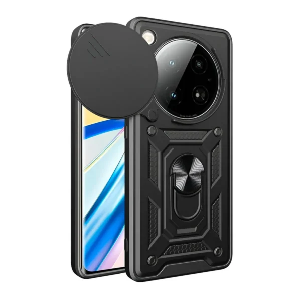 Funda Armor con Anillo y Cubre Cámaras para Infinix Zero 40 4G | Rosario