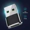 Adaptador USB-A (Macho) a USB-C (Hembra) | Rosario
