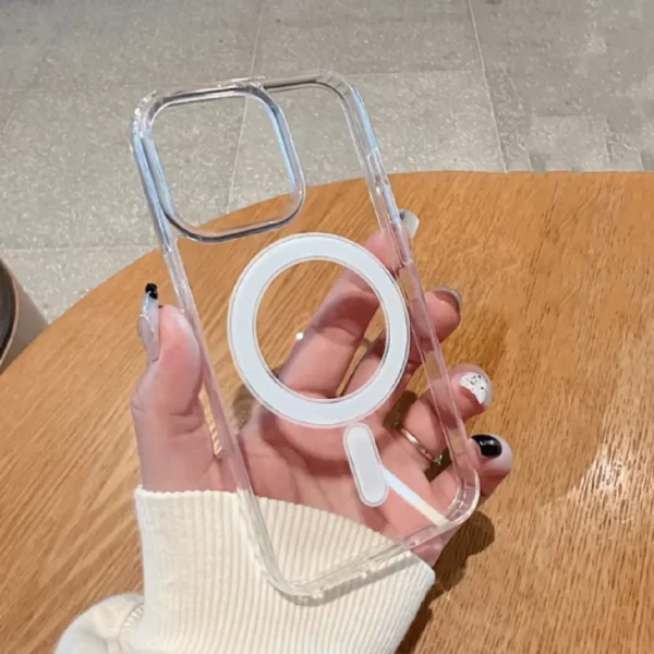 2 Funda Reforzada Transparente con MagSafe para iPhone 16 Pro / 16 Pro Max | Rosario