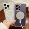 4 Funda Reforzada Transparente con MagSafe para iPhone 16 Pro / 16 Pro Max | Rosario