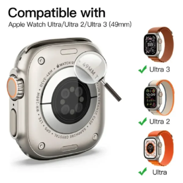 Funda Carcasa con Templado para Apple Watch Ultra 49mm | Rosario